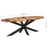 Rustika Rowe -  Dining Table 240x100x75 cm Acacia Wood with Sheesham Finish